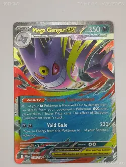 🔥 Mega Gengar EX 056/094 Phantasmal Flames NM Pokemon TCG Rare !! 🔥 2025 - Image 1