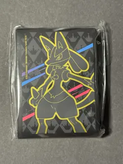 Crown Zenith ETB Sleeves 65 ct, Lucario Brand New Sealed Pokemon TCG - Image 1