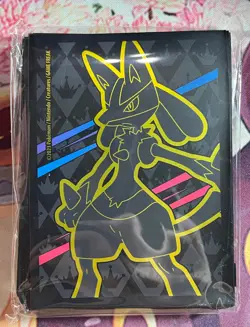 65 Count - Lucario Crown Zenith ETB - Pokemon TCG Sleeves Sealed New 2023 - Image 1