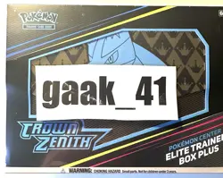 Pokemon TCG Crown Zenith Pokemon Centre ETB New and Sealed - Image 2