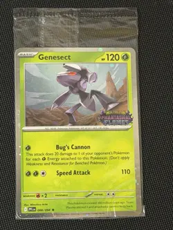 Pokemon Genesect 008 Phantasmal Flames Stamped Promo BestBuy Exclusive NEWSEALED - Image 1