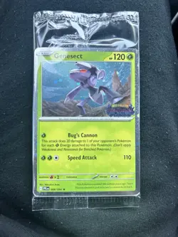 Pokemon Genesect 008 Phantasmal Flames Stamped Promo BestBuy Exclusive NEWSEALED - Image 1
