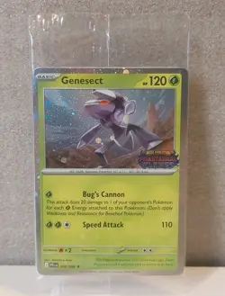 Genesect 008/094 Phantasmal Flames Stamped Promo BestBuy Exclusive NEW SEALED - Image 1