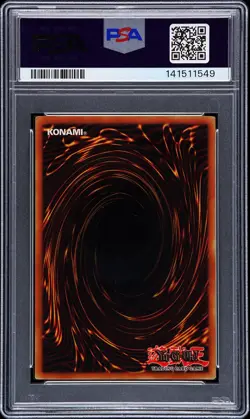 2002 YU-GI-OH! LOB-LEGEND OF BLUE EYES WHITE DRAGON BLUE-EYES WHITE DRAGON PSA 8 - Image 2
