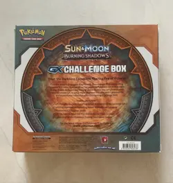 Pokemon TCG Sun & Moon Burning Shadows GX Challenge Box SEALED - Image 2