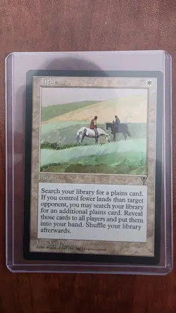 ORIGINAL 1997 VISIONS - MTG Rare - Vintage White Instant - Image 1