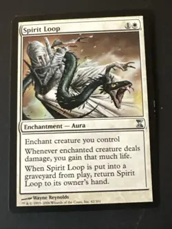 Spirit Loop X1- Time Spiral Ex Condition See Front/back Pics - Image 1