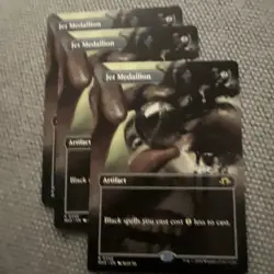 Mtg Modern Horizons 3 Jet Medallion Borderless NM - Image 1