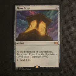 Magic: The Gathering Mana Crypt NM Condition 2020 - Image 1