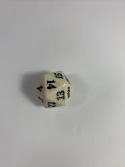 Magic The Gathering 2015 M15 D20 White Tan Die Life Counter MTG - Image 4