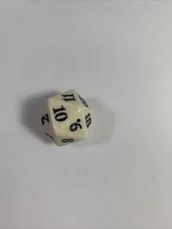 Magic The Gathering 2015 M15 D20 White Tan Die Life Counter MTG - Image 5