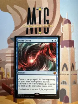 Mana Drain 🔥 NonFOIL 🔥 MTG NM Near Mint Iconic Masters (065) - Image 1