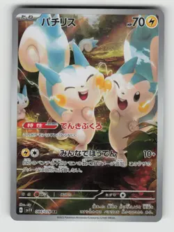 Pokemon JPN - Pachirisu - 084/078 SV1V: Violet ex - Art Rare - NM - Image 1