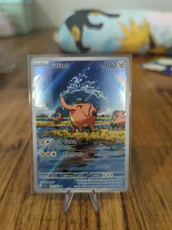 Cufant 076/064 SV: Shrouded Fable Illustration Rare Pokemon TCG Card NM - Image 1