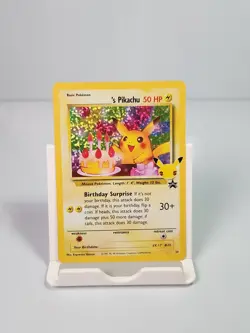 Birthday Pikachu 24 Holo Celebrations: Classic Collection Pokemon #2 - Image 1