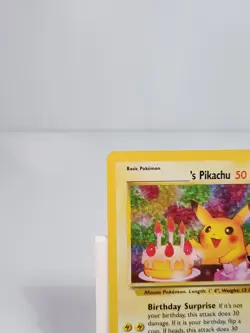Birthday Pikachu 24 Holo Celebrations: Classic Collection Pokemon #2 - Image 2