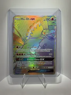 Pokemon TCG Ho-Oh GX Sun & Moon SM80 Promo - Image 1