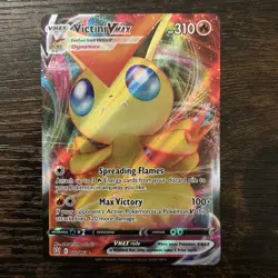 Pokemon TCG Victini VMAX Sword & Shield - Battle Styles 022/163 Holo Ultra Rare - Image 1