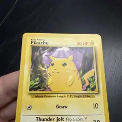 Pikachu - 58/102 Base Set - WOTC Unlimited - Pokemon TCG - Image 2