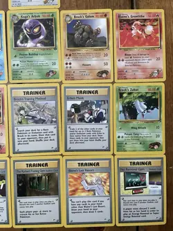 TCG Pokemon Gym Heroes Mixed Card Lot. NM/LP No Duplicates - Image 3