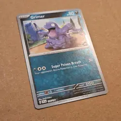 Pokemon Grimer (126/287) Scarlet & Violet NM REVERSE HOLO Foil TCG CCG - Image 2