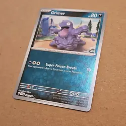 Pokemon Grimer (126/287) Scarlet & Violet NM REVERSE HOLO Foil TCG CCG - Image 3