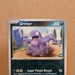 Pokemon Grimer (126/287) Scarlet & Violet NM REVERSE HOLO Foil TCG CCG - Image 4