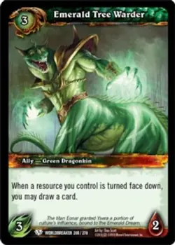 Emerald Tree Warder - Worldbreaker - World of Warcraft TCG - Image 1