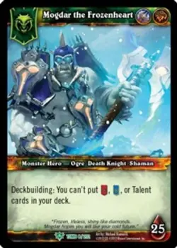 Mogdar the Frozenheart - Tomb of the Forgotten - World of Warcraft TCG - Image 1