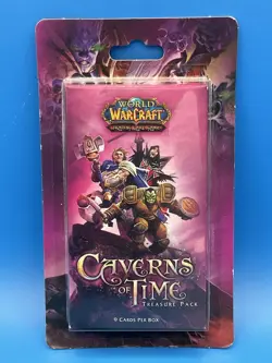 World of Warcraft WoW TCG Caverns of Time Treasure Pack 4 Packs “Brand New” - Image 3