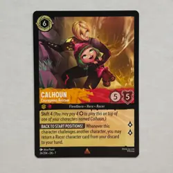 Calhoun 26/204 Disney Lorcana Archazia's Island Regular Rare Card NM - Image 1