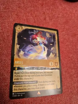 Disney lorcana whispers in the well foiled cards - Mint condition Singles - Image 4