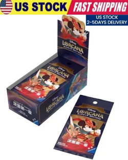 2025 Disney LORCANA Regular BOOSTER Box The First Chapter Chinese Ver 10 Packs - Image 1