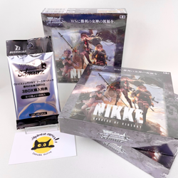 Weiss Schwarz NIKKE Booster Box JP SEALED x3 + Promo Pack | Goddess of Victory - Image 1