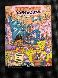 Krark-Clan Ironworks Secret Lair Countdown Kit Magic The Gathering NM - Image 1