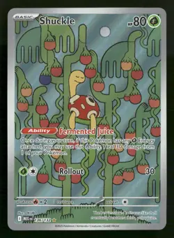 Shuckle - 136/132 - Illustration Rare - Mega Evolutions - Pokemon Card - NM/M - Image 1