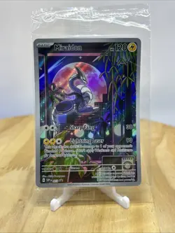 Pokemon TCG Miraidon Black Star Promos SVP 013 Holo Promo Sealed - Image 1