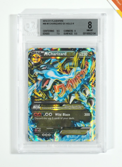 Pokemon BGS 8 M Charizard Ex #108 Holo XY Flashfire 2014 English - Image 1