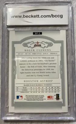 Lot of Roger Clemens Graded Cards (4) - All 10 Mint or Better - '87 Fleer + more - Image 3