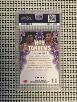Lot of 4 NBA Cards: Kobe Bryant, Michael Jordan & Magic Johnson • ALL PSA Graded - Image 4