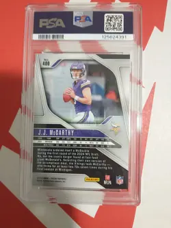 Lot Of 4 PSA Graded Cards All Rookies Jayden Daniels JJ McCarthy Garrett Wilson - Image 3
