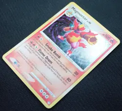 Magmortar 12/123 Holo Rare Mysterious Treasures 2007 - Pokemon Card TCG (NM) - Image 3