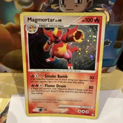 Magmortar 12/123 Holo Rare Mysterious treasures 2007 - Pokemon Card TCG MP - Image 1