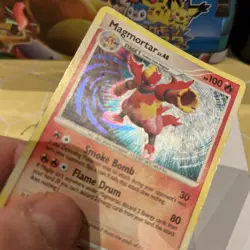Magmortar 12/123 Holo Rare Mysterious treasures 2007 - Pokemon Card TCG MP - Image 2