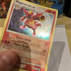 Magmortar 12/123 Holo Rare Mysterious treasures 2007 - Pokemon Card TCG MP - Image 3