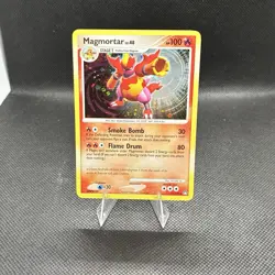 (LP) Magmortar 12/123 2007 Mysterious Treasures Holo Rare Pokemon Card - Image 3