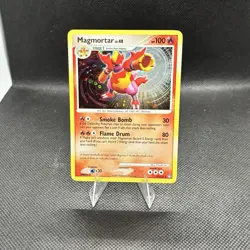 (LP) Magmortar 12/123 2007 Mysterious Treasures Holo Rare Pokemon Card - Image 4