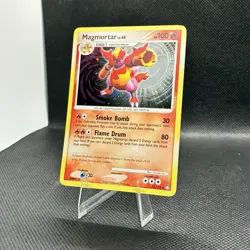 (LP) Magmortar 12/123 2007 Mysterious Treasures Holo Rare Pokemon Card - Image 5