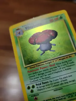 Excellent - Vileplume Holo Jungle 15/64 Pokemon Card WOTC Rare Vintage 1999 - Image 2