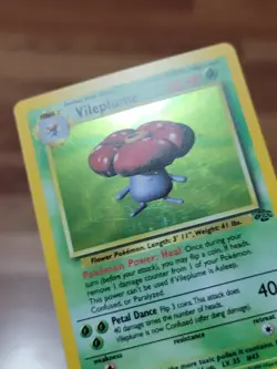 LP! - Vileplume Holo Jungle 15/64 Pokemon Card WOTC Rare Vintage 1999 - Image 2